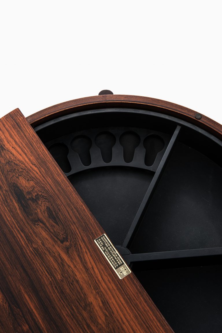 Rolf Rastad & Adolf Relling side table in rosewood at Studio Schalling