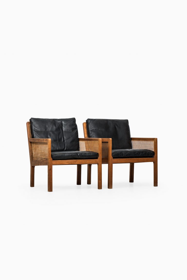 Bernt Petersen easy chairs by Wørts møbelsnedkeri at Studio Schalling