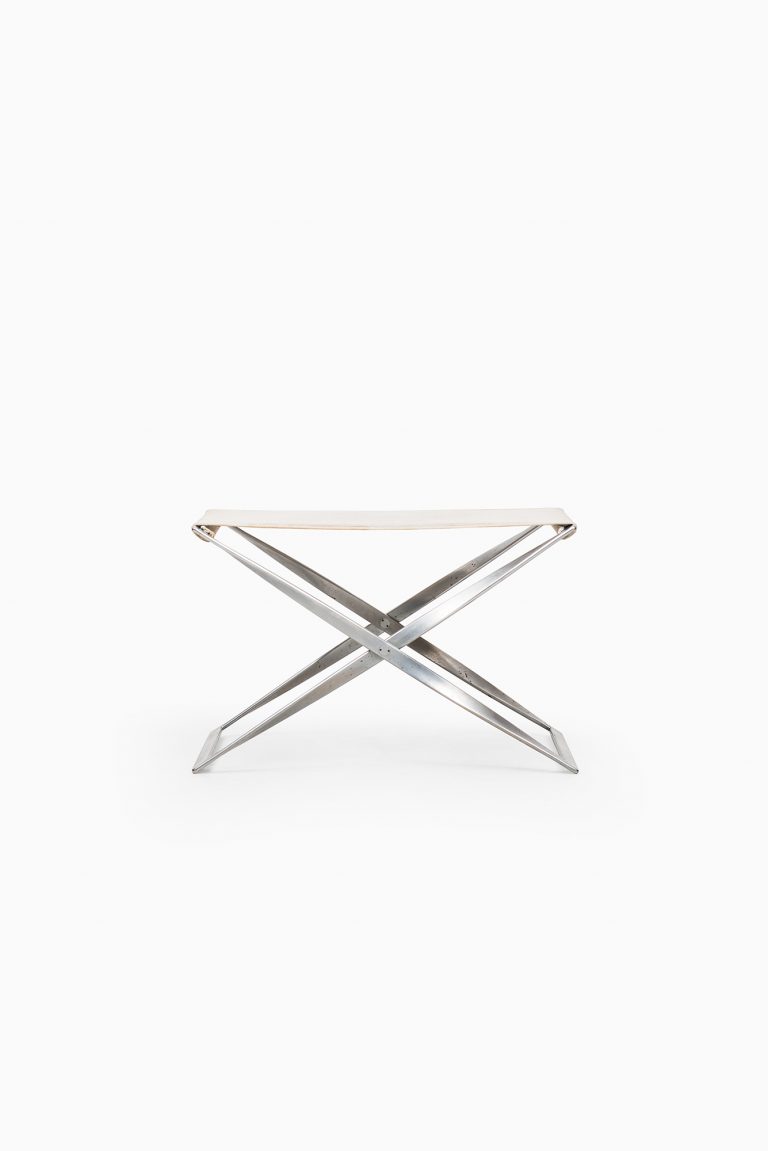 Poul Kjærholm PK-91 stool by K. Christensen at Studio Schalling
