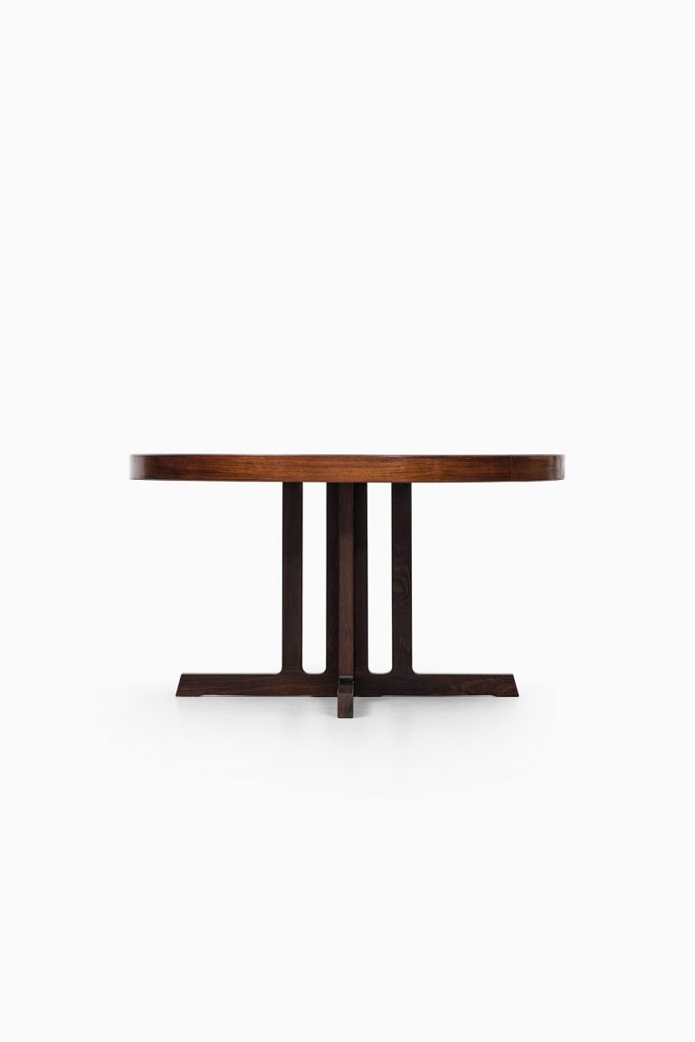 Johannes Andersen dining table in rosewood at Studio Schalling