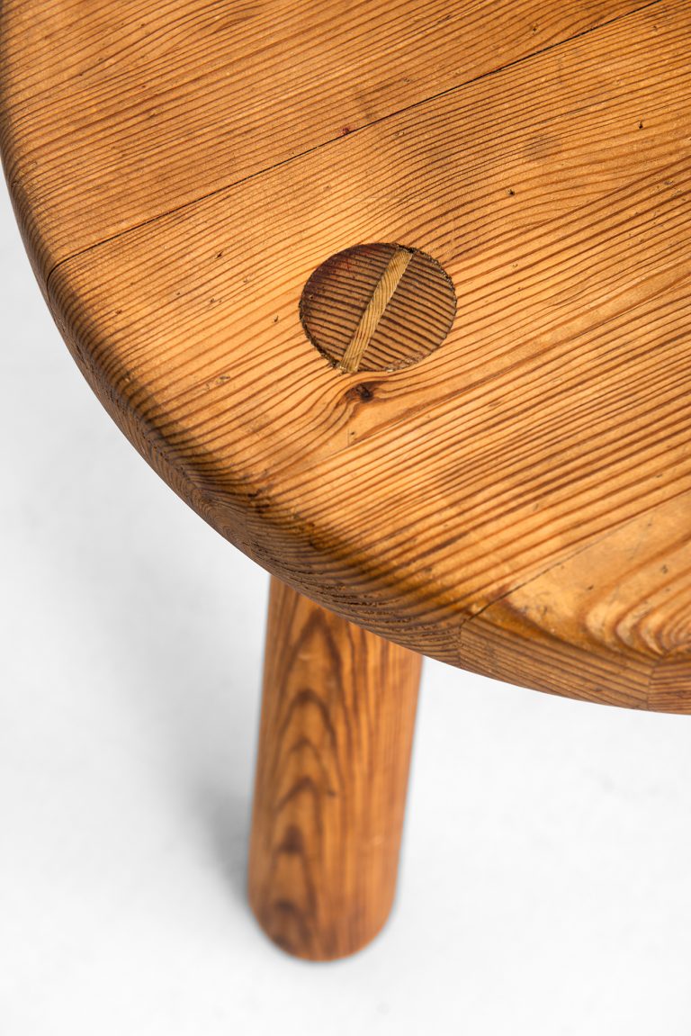 Axel Einar Hjorth stool model Utö in pine at Studio Schalling