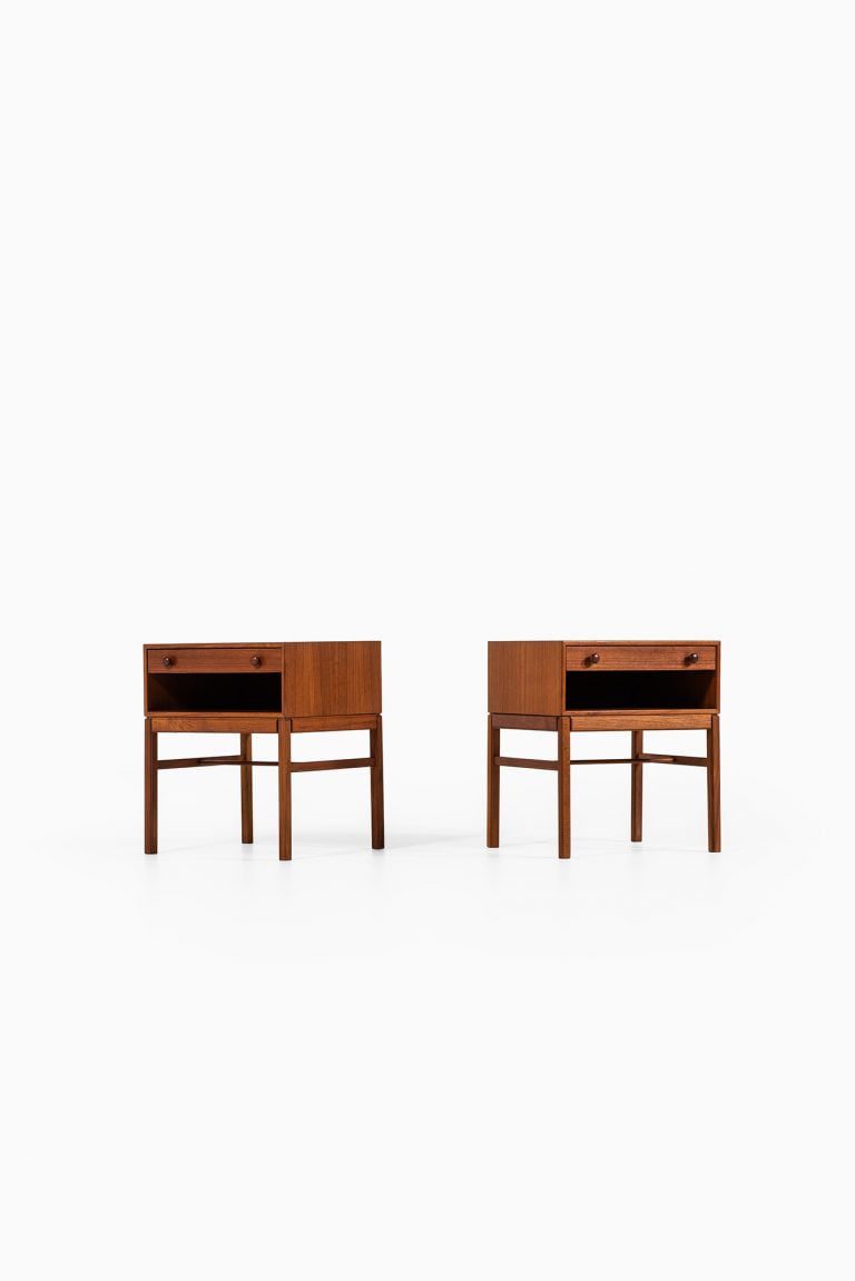 Sven Engström & Gunnar Myrstrand bedside tables model Casino at Studio Schalling