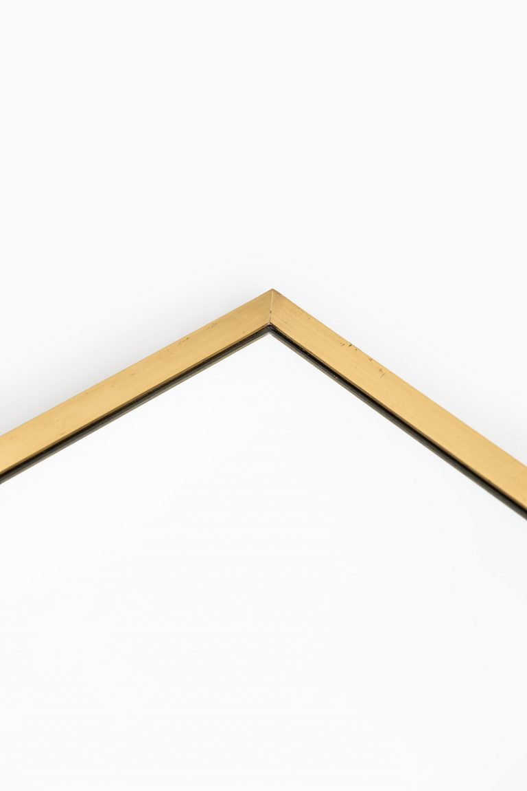 Mirror in brass attributed to Josef Frank at Studio Schalling