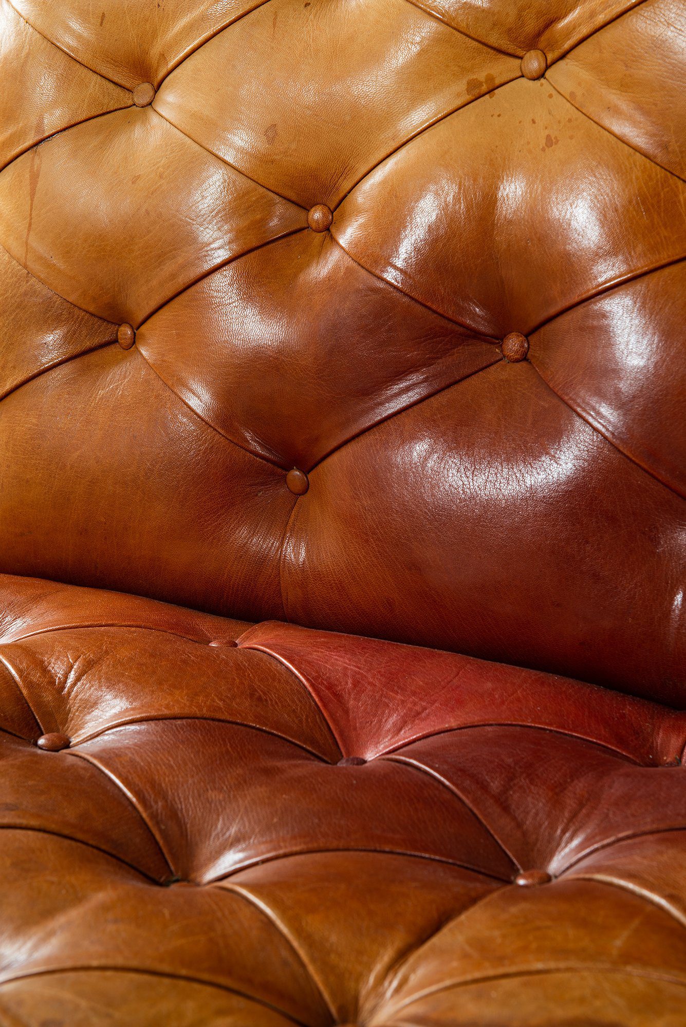 Kaare Klint Addition sofas in niger leather at Studio Schalling