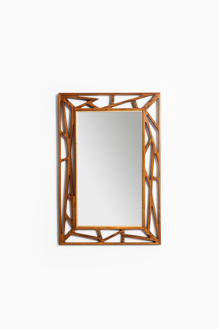 Yngve Ekström attributed mirror in mahogany at Studio Schalling