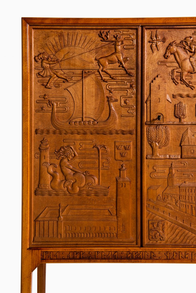 Ulla Fogelklou-Skogh bar cabinet by Bodafors at Studio Schalling