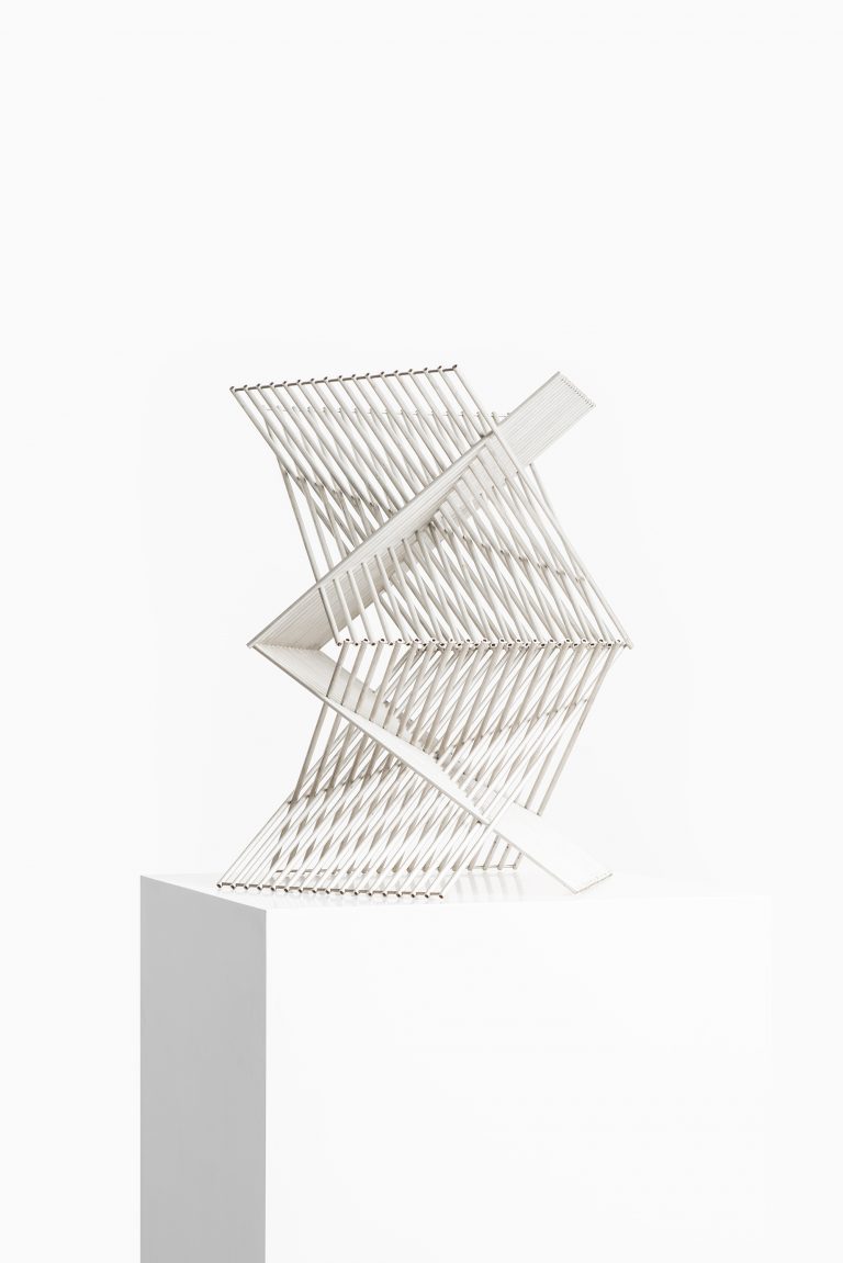 Bertil Herlow Svensson sculpture in aluminium at Studio Schalling