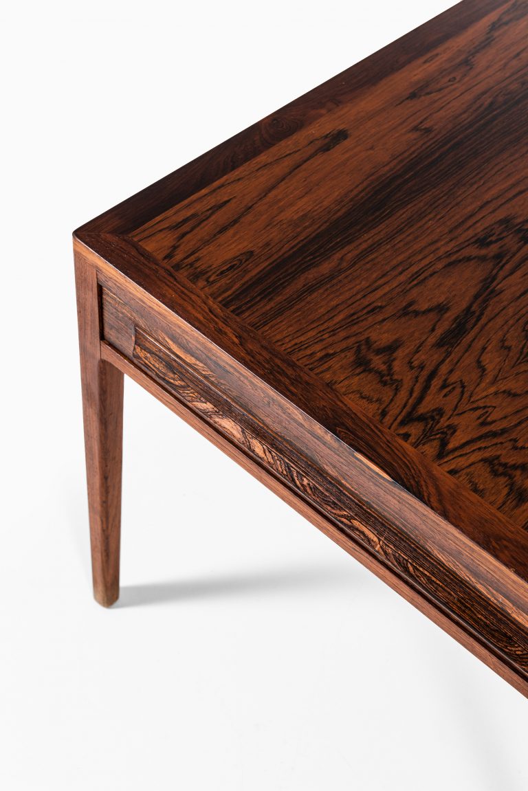 Side table with drawer in rosewood at Studio Schalling