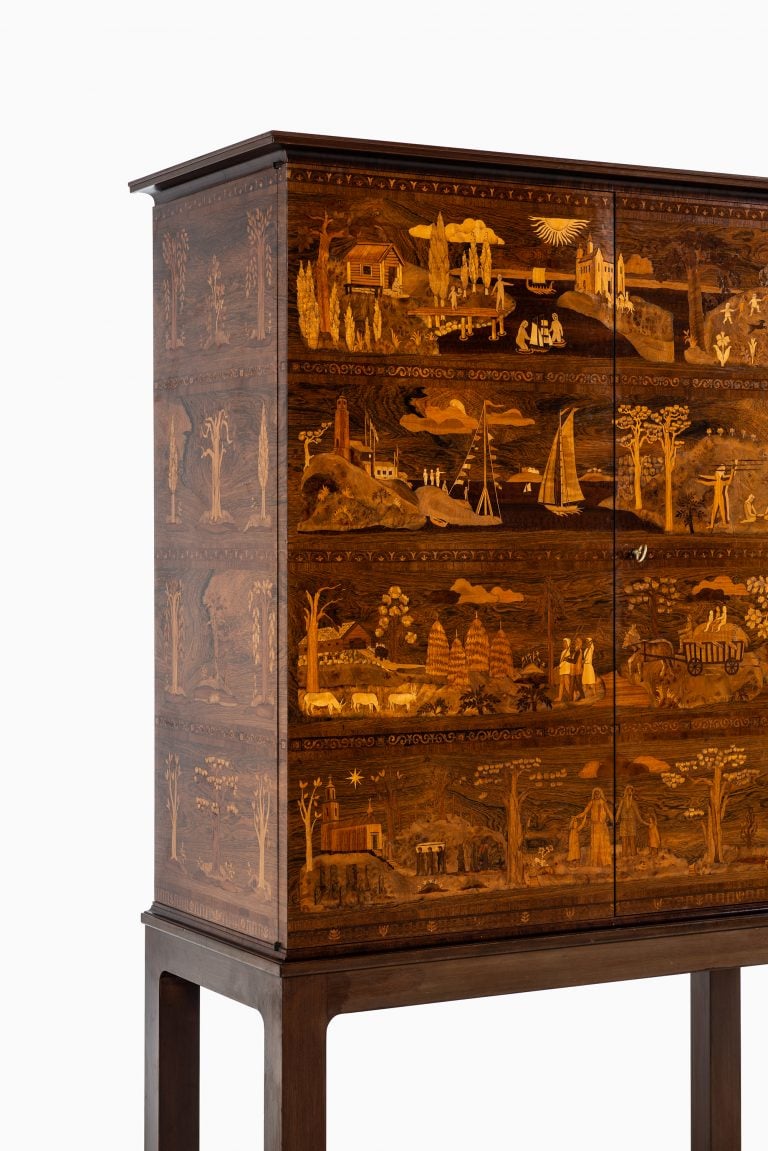 Carl Malmsten master cabinet by David Blomberg at Studio Schalling