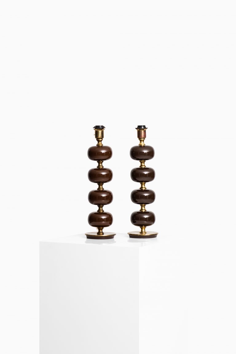 Henrik Blomqvist table lamps by Stilarmatur at Studio Schalling