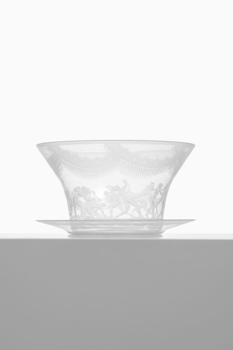 Simon Gate glass vase model Slöjdansen at Studio Schalling