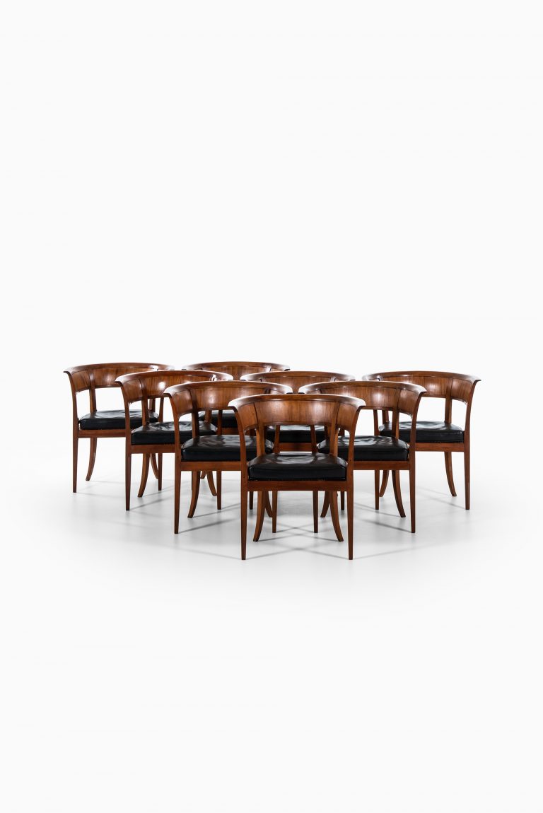 Kaare Klint armchairs model 4395 in mahogany at Studio Schalling