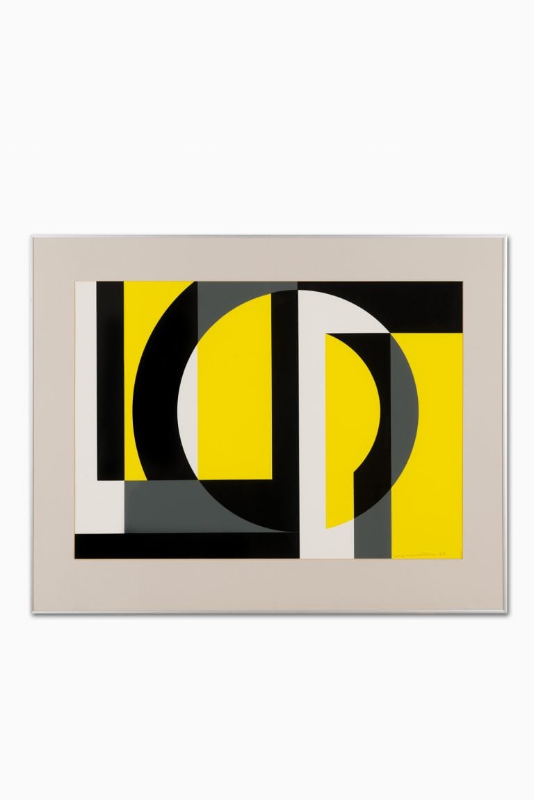 Lars-Gunnar Nordström serigraph from 1968 at Studio Schalling