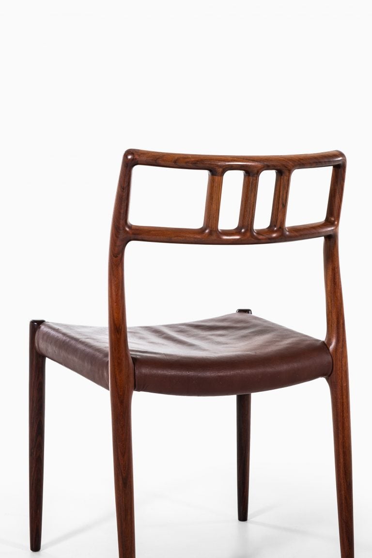 Niels O. Møller dining chairs model 79 at Studio Schalling