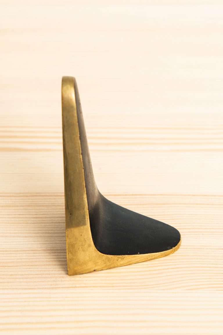 Carl Auböck bookend in brass at Studio Schalling