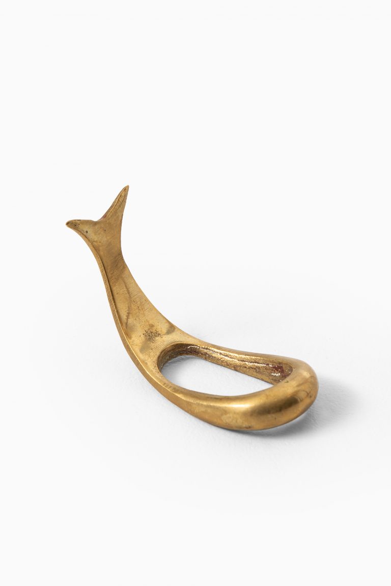 Bottle opener in brass attributed to Carl Auböck at Studio Schalling