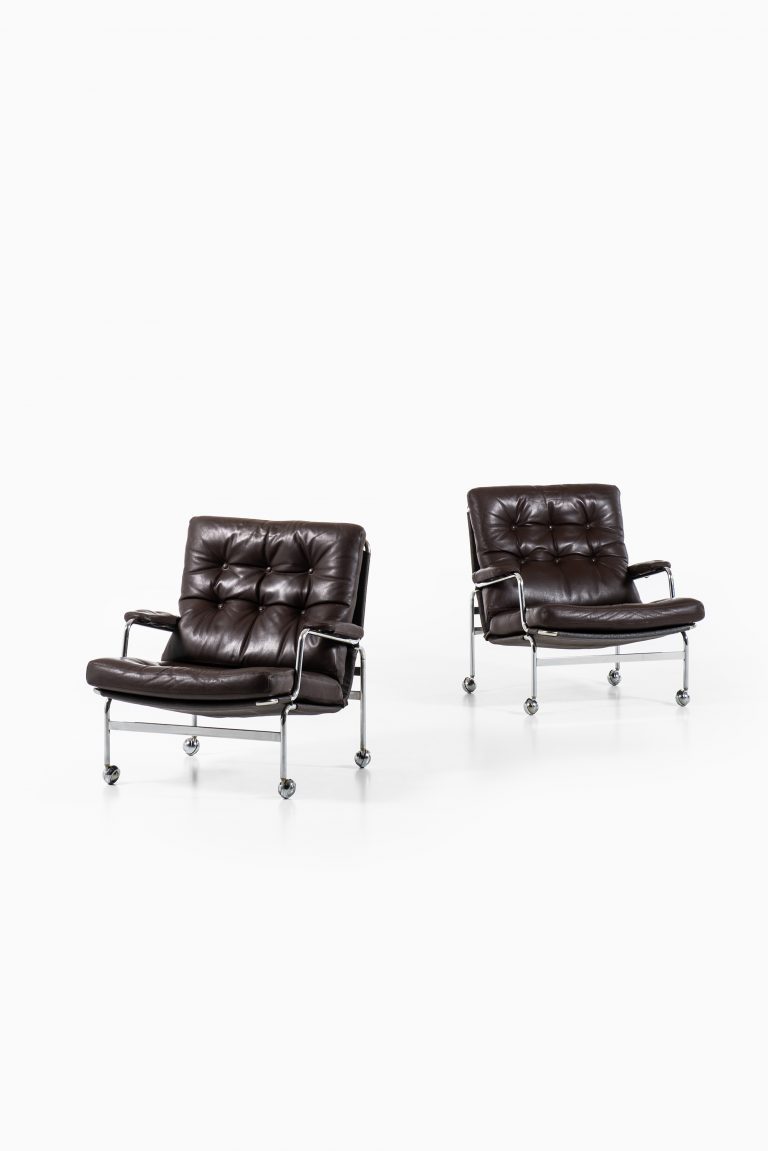 Bruno Mathsson Karin easy chairs by DUX at Studio Schalling