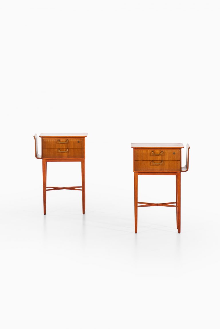Carl-Axel Acking bedside tables by Bodafors at Studio Schalling
