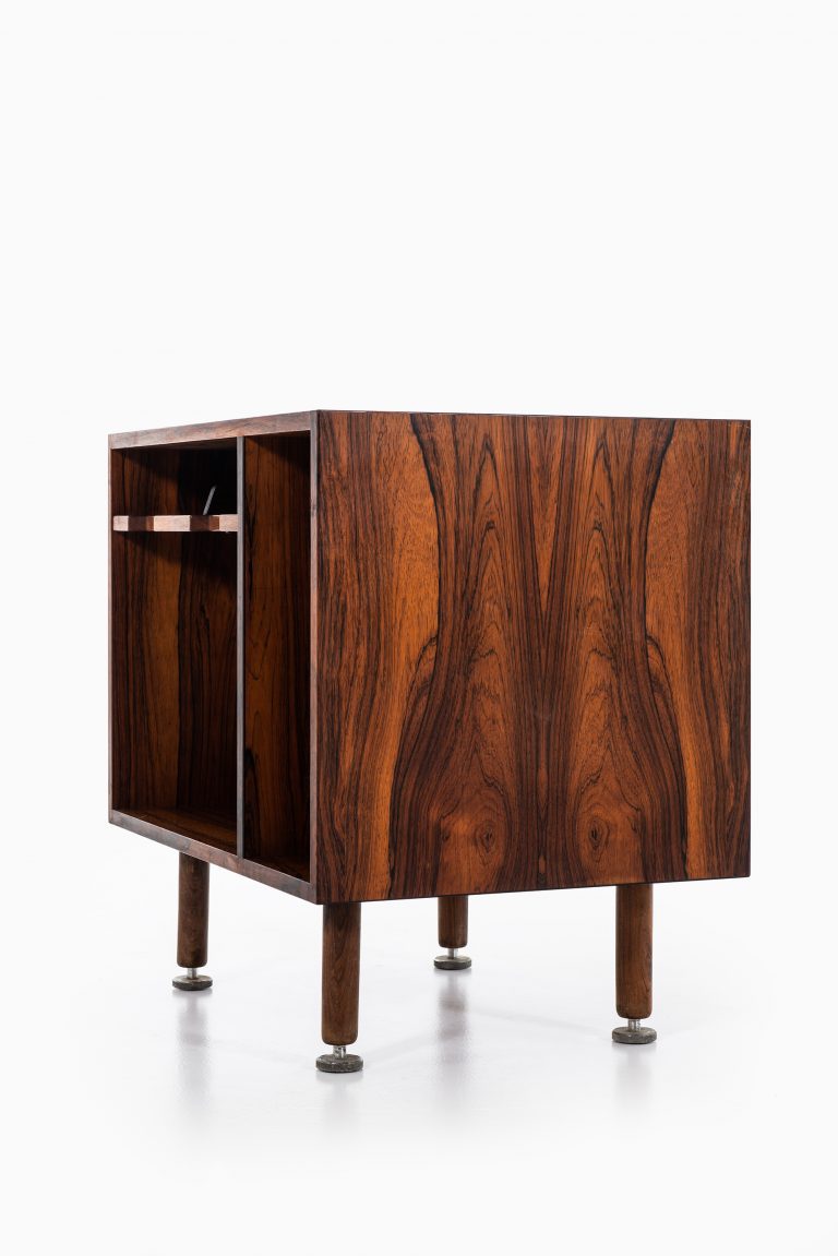 Jens Risom cabinet in rosewood and steel at Studio Schalling