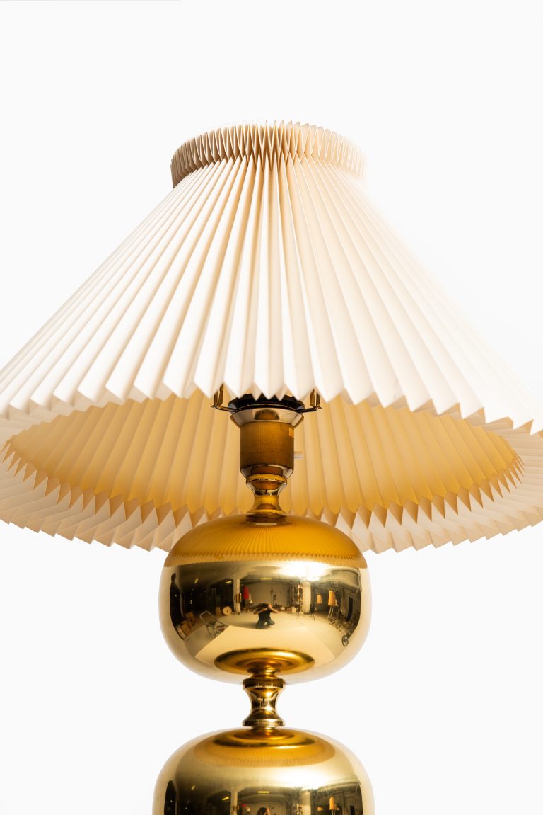 Henrik Blomqvist table lamps in brass at Studio Schalling