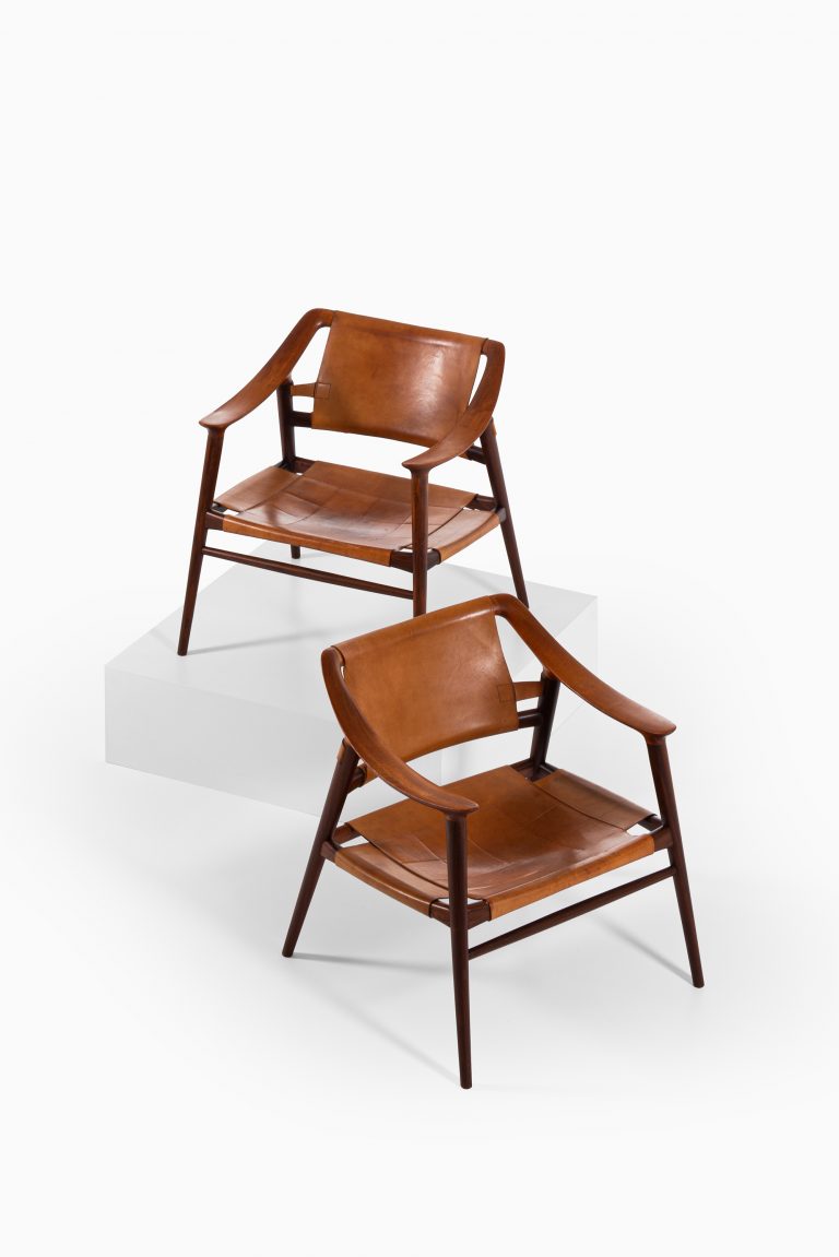 Rolf Rastad & Adolf Relling Bambi easy chairs at Studio Schalling