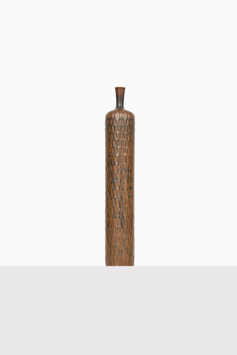 Stig Lindberg ceramic vase by Gustavsberg at Studio Schalling
