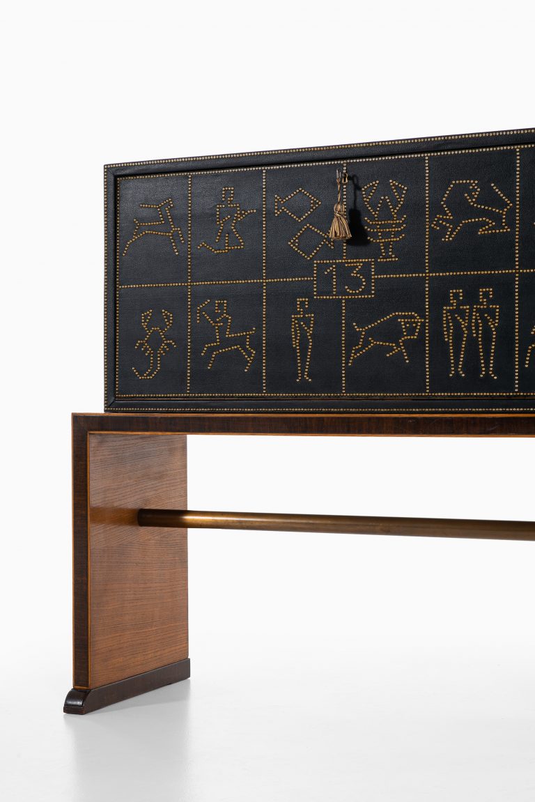 Otto Schulz cabinet with bopoint decoration at Studio Schalling