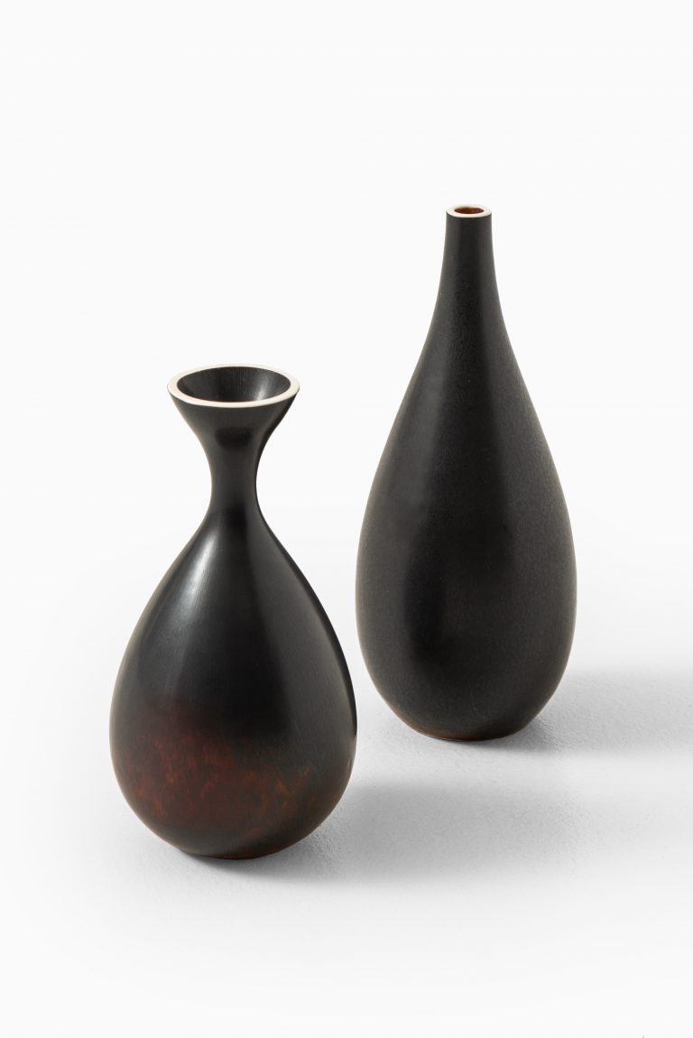 Carl-Harry Stålhane ceramic vases at Studio Schalling