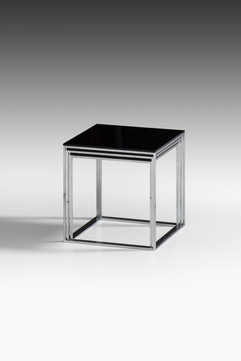 Poul Kjærholm PK-71 nesting tables by E. Kold Christensen at Studio Schalling