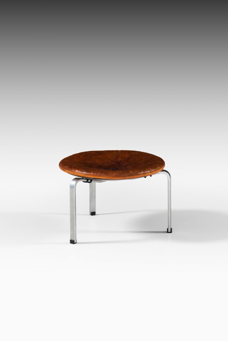 Poul Kjærholm PK-33 stools by E. Kold Christensen at Studio Schalling