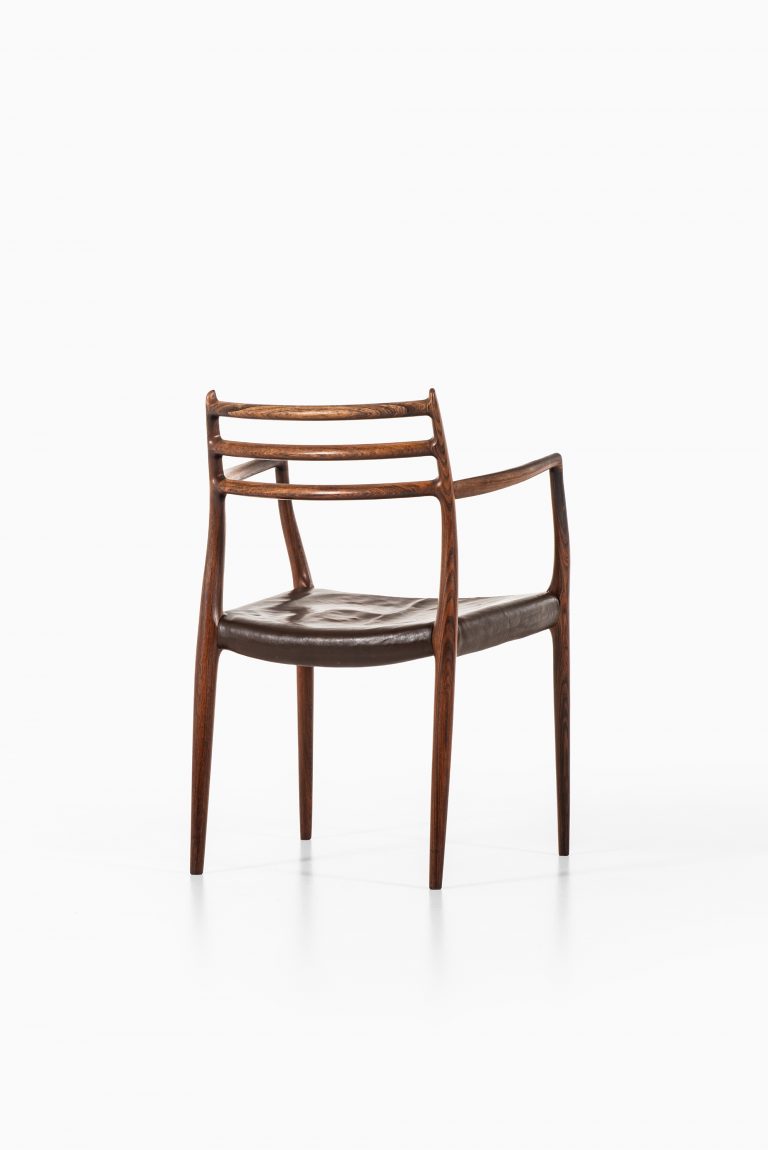 Niels O. Møller armchair model 62 in rosewood at Studio Schalling