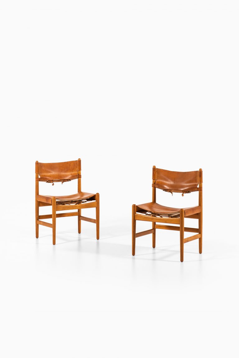 Børge Mogensen dining chairs by Svensk fur at Studio Schalling