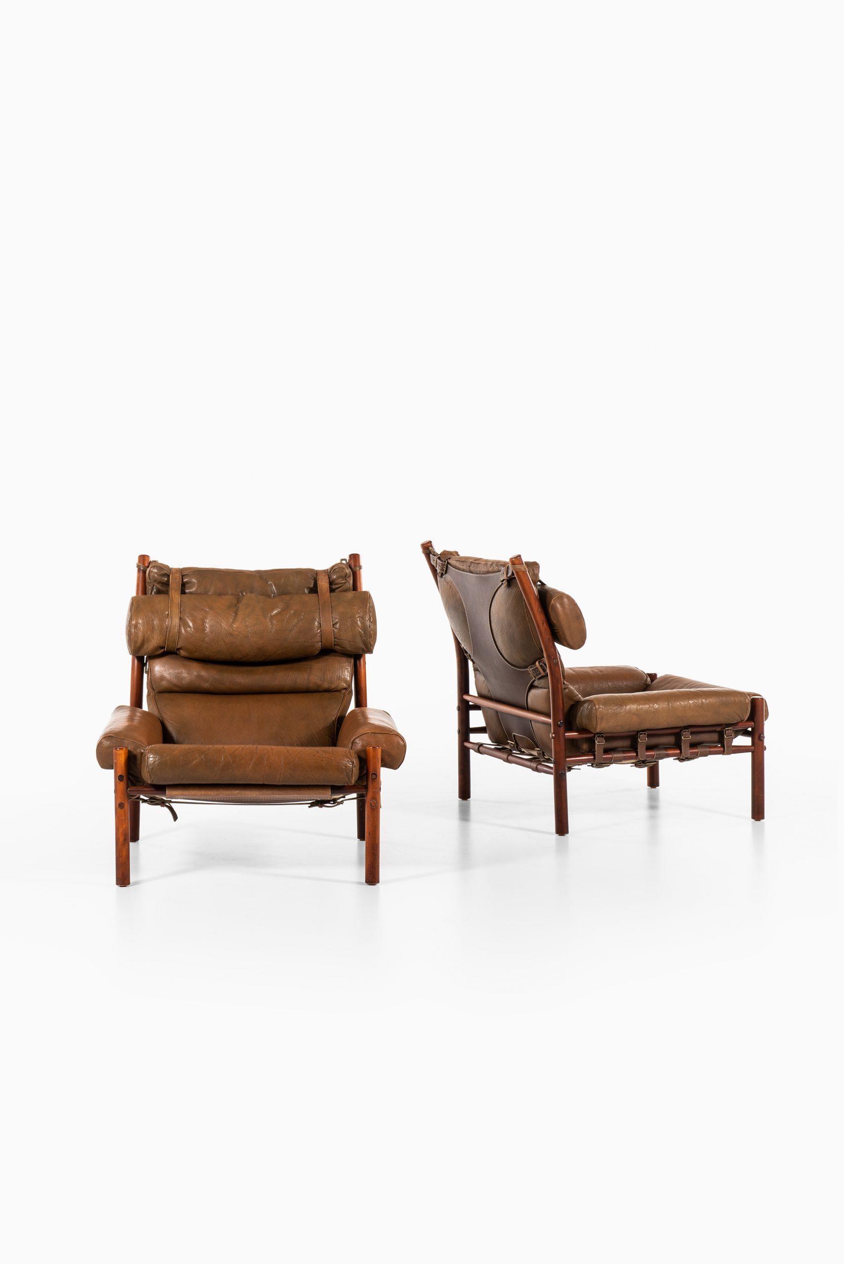 Arne Norell Inca easy chairs by Arne Norell AB at Studio Schalling