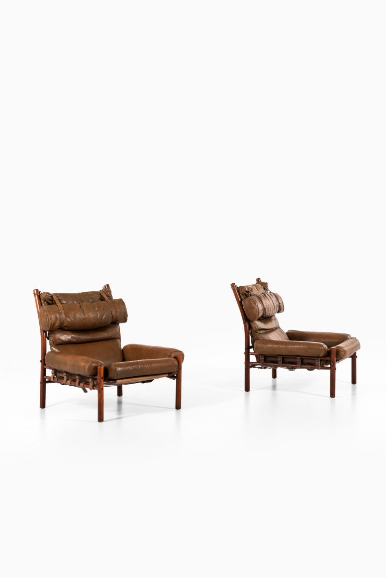 Arne Norell Inca easy chairs by Arne Norell AB at Studio Schalling