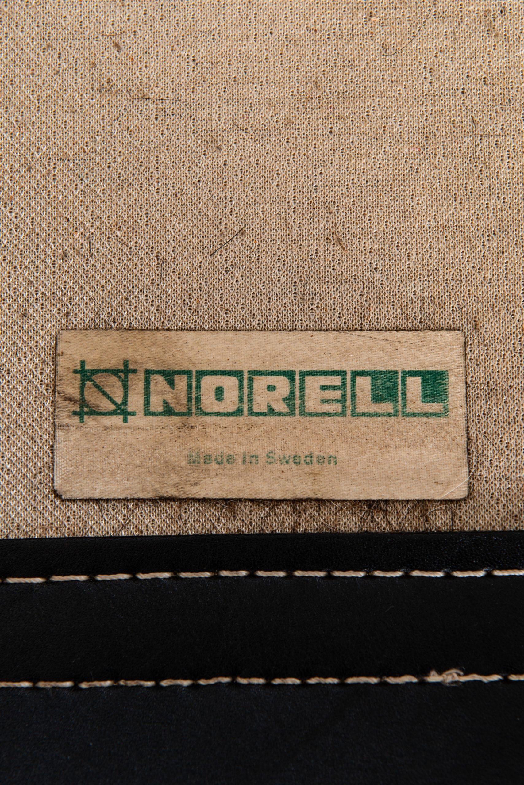 Arne Norell Ilona sofa in floral fabric at Studio Schalling