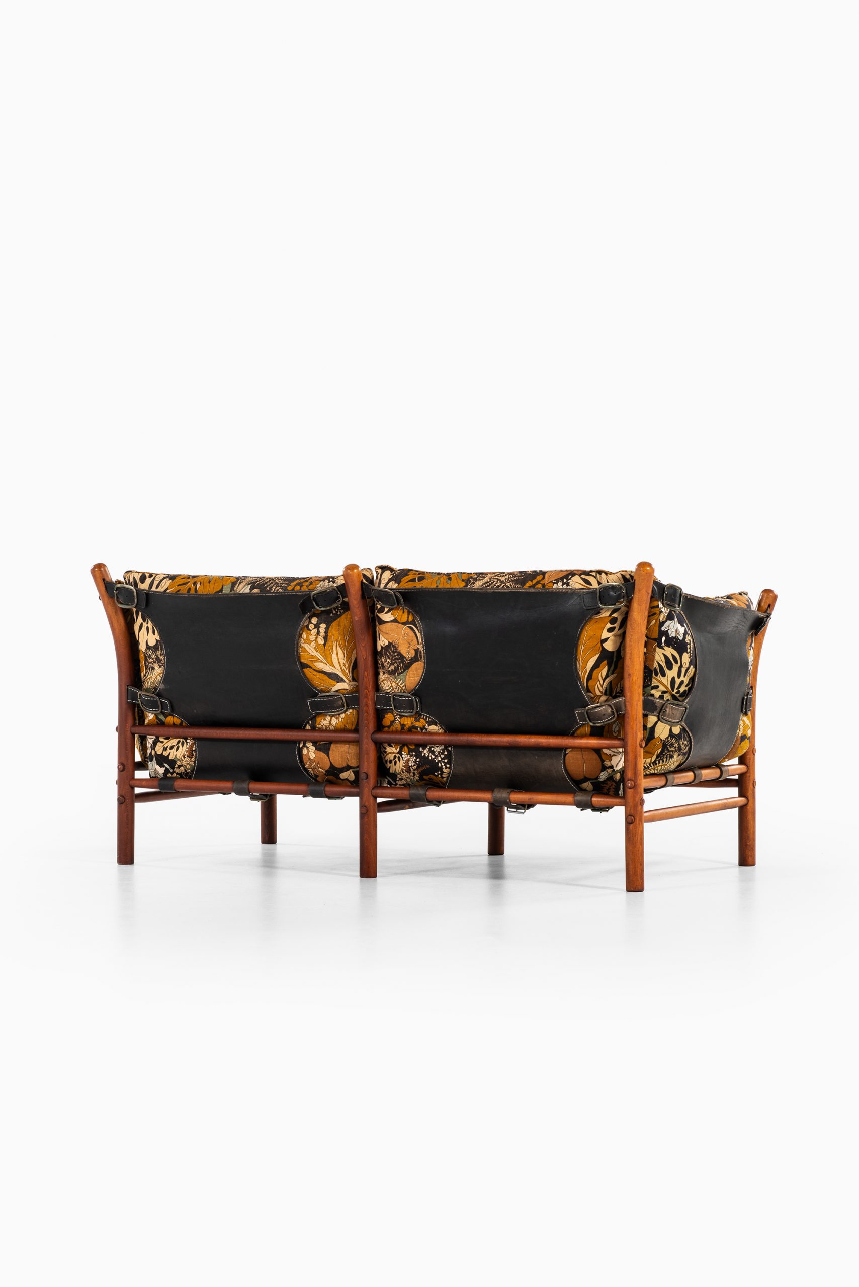 Arne Norell Ilona sofa in floral fabric at Studio Schalling