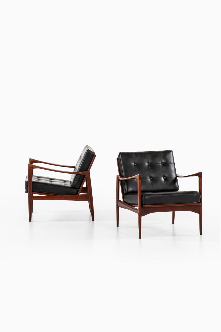 Ib Kofod-Larsen Kandidaten easy chairs by OPE at Studio Schalling