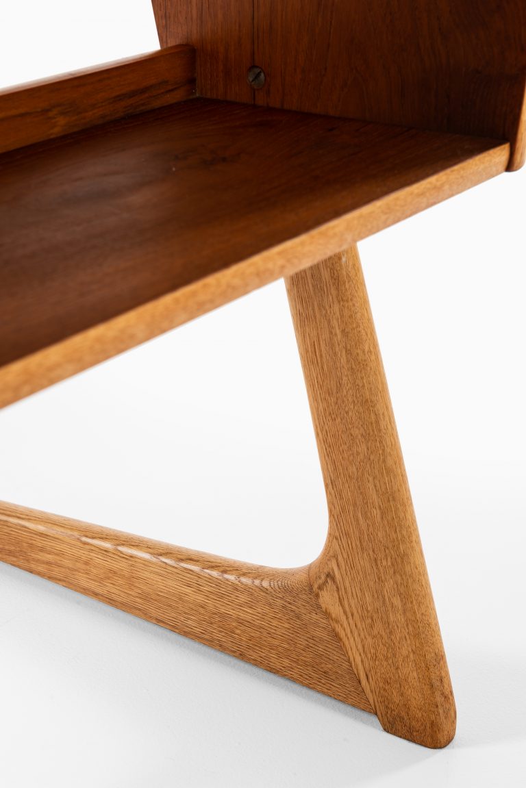 Desk in teak and oak by unknown designer at Studio Schalling