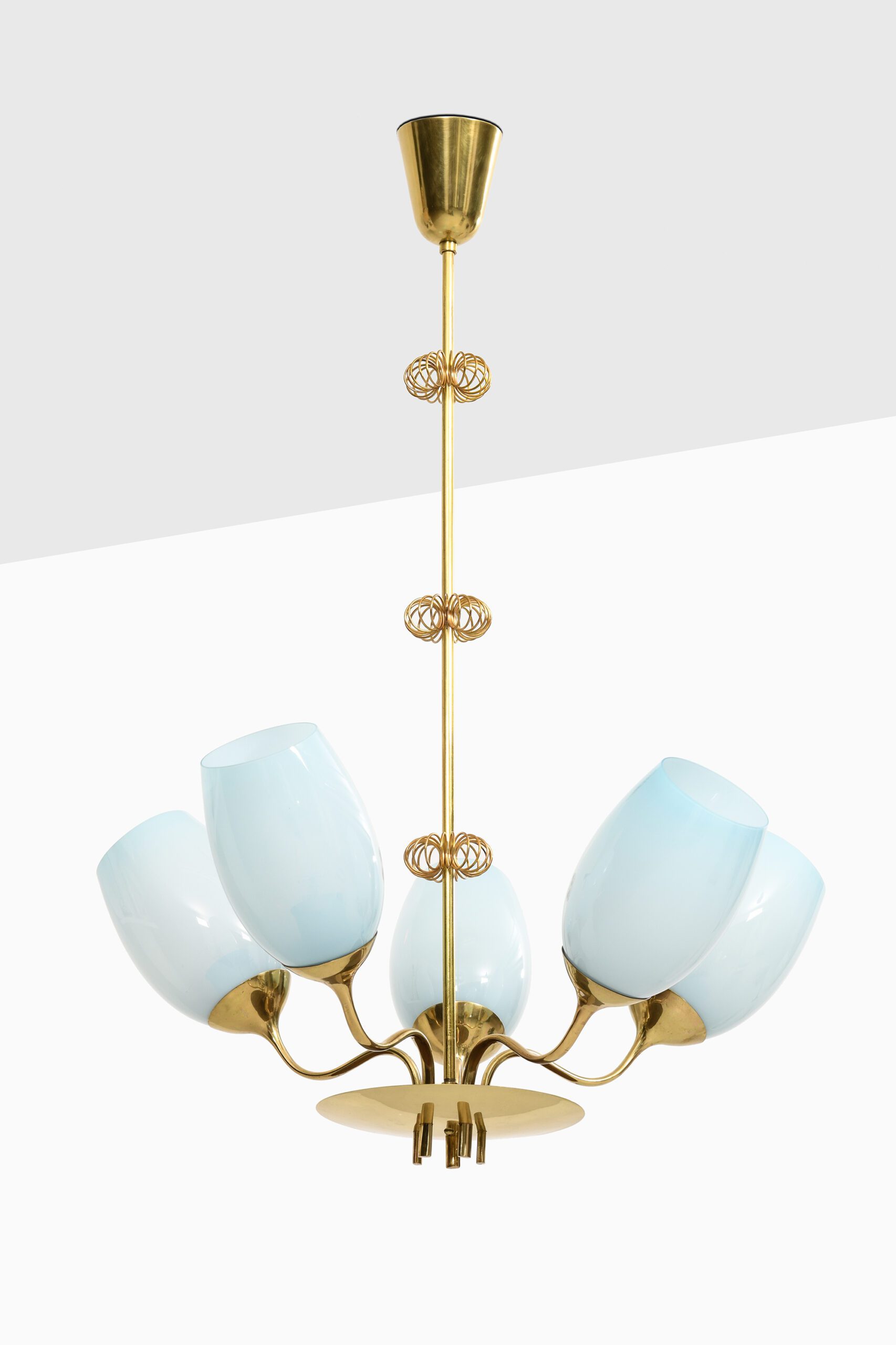 Paavo Tynell ceiling lamp model 9029 at Studio Schalling