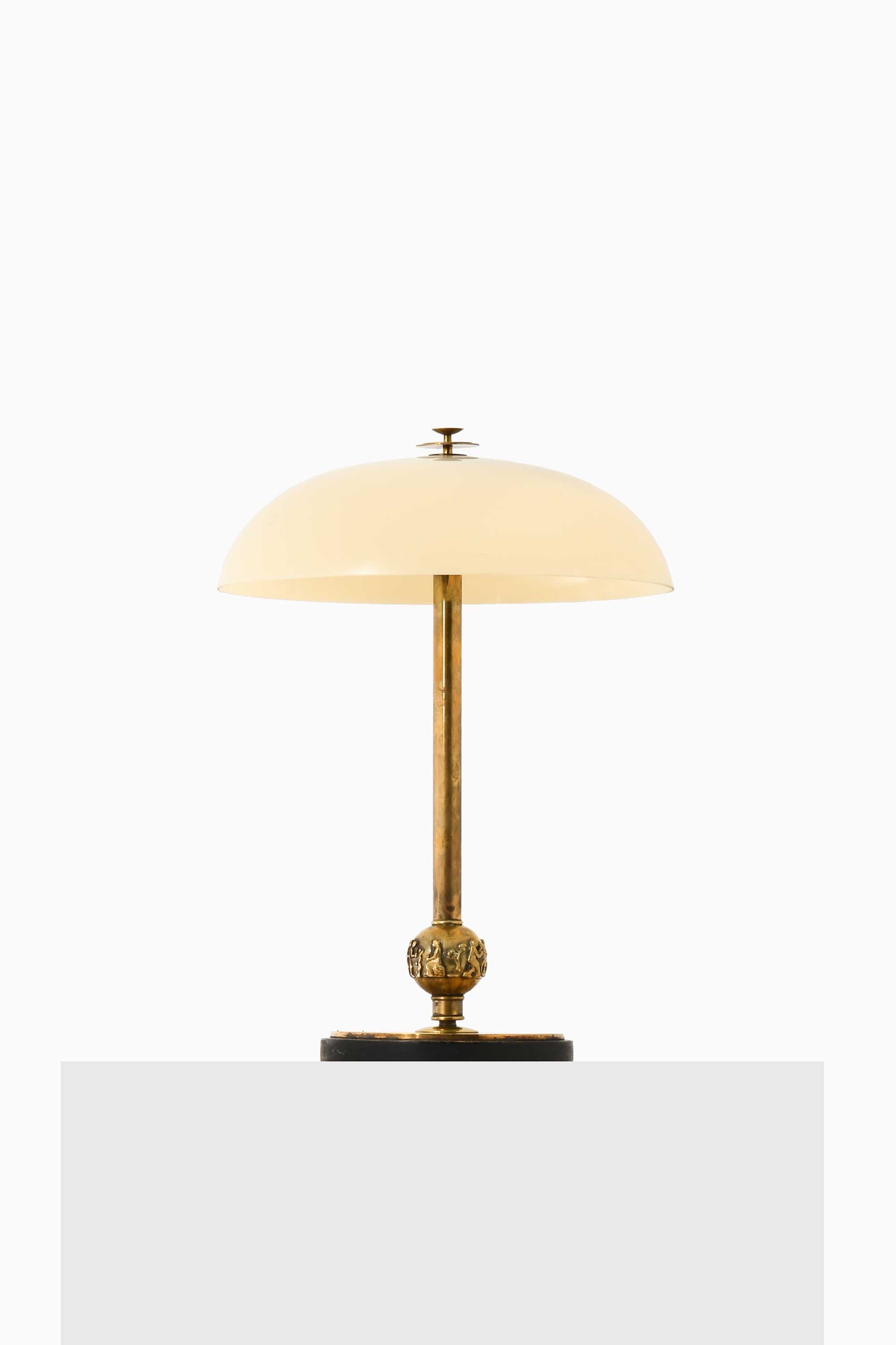 Table lamp by Herman Bergmans foundry at Studio Schalling