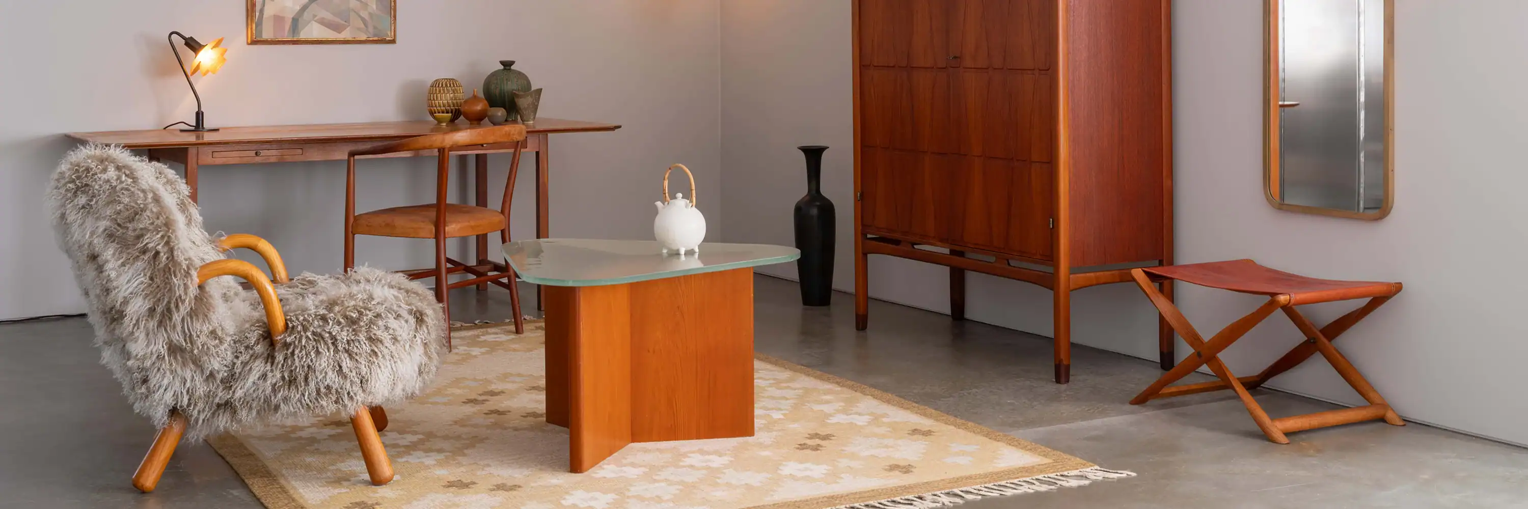 Office with Josef Frank Desk